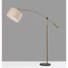 Adler Arc Floor Lamp Antique Brass - Adesso -Best Homewares Store GUEST bbb12fe7 e958 4168 80da 07826eec1548
