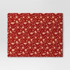 Mini Pumpkin Printed Plush With Shearling Reverse Throw Blanket - Threshold™ -Best Homewares Store GUEST bf0ca85c 9953 464f 8560 2696c0b94fa7