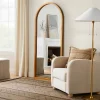 32" X 72" Wooden Arch Mirror Brown - Threshold™ Designed With Studio McGee -Best Homewares Store GUEST c03ca1e5 99ff 4bad a85c 204e39313edb