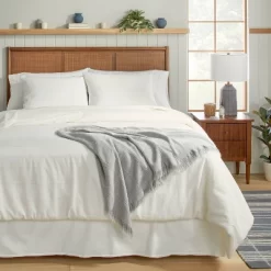 Fine Stripe Duvet & Sham Set Twilight Taupe/Sour Cream - Hearth & Hand™ With Magnolia 9 Fine Stripe Duvet & Sham Set Twilight Taupe/Sour Cream - Hearth & Hand™ With Magnolia -Best Homewares Store GUEST c27ed094 d019 497e 86b4 0a670b3b9450