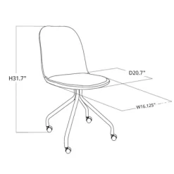 Rolling Kids' Desk Chair - Pillowfort™ -Best Homewares Store GUEST c506529f 509a 4830 adac 351a76fbb9d6