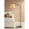 Franklin Iron Works Tahoe Rustic Industrial Downbridge Arc Floor Lamp 60" Tall Bronze Metal Faux Leather Empire Shade For Living Room Reading Bedroom 1 Franklin Iron Works Tahoe Rustic Industrial Downbridge Arc Floor Lamp 60" Tall Bronze Metal Faux Leather Empire Shade For Living Room Reading Bedroom -Best Homewares Store GUEST c533e5a7 8213 4de5 b1bd e67d110d0e27