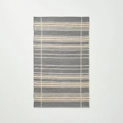 Wool Blend Variegated Stripe Area Rug Dark Gray - Hearth & Hand™ With Magnolia -Best Homewares Store GUEST c629a83d a738 4bab bd2a 06965392a6e8