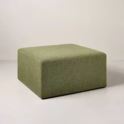 Boucle Upholstered Square Cocktail Ottoman - Hearth & Hand™ With Magnolia 15 Boucle Upholstered Square Cocktail Ottoman - Hearth & Hand™ With Magnolia -Best Homewares Store GUEST c8138be8 ad09 4ec2 9f1f 616946d6507b