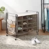 4 Tier Rolling Cubby Shoe Rack Gray - Brightroom™ -Best Homewares Store GUEST c84e632b bc1b 4b36 8081 bad0a49f3a0c