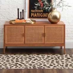 Daffodil Leopard Print Woven Rug - Threshold™ -Best Homewares Store GUEST ca6f0185 7f07 4025 bbdb 2103d7e23c18