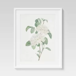(Set Of 2) 24" X 30" Flowers Framed Wall Art White - Threshold™ 9 (Set Of 2) 24" X 30" Flowers Framed Wall Art White - Threshold™ -Best Homewares Store GUEST cbefc6fa 2957 46cb 82b9 05193fbf6ce2