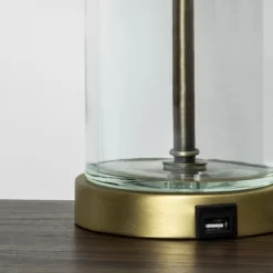 Fillable Accent With USB Table Lamp Brass - Threshold -Best Homewares Store GUEST cde816b4 4d22 45b7 aad0 2e1664c1a18c