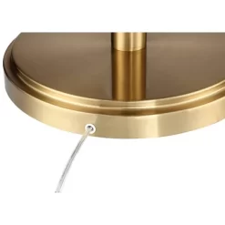 Possini Euro Design Modern Torchiere Floor Lamp Light Blaster LED 72.25" Tall Antique Brass And Matte Black Opal Glass For Living Room Bedroom -Best Homewares Store GUEST d055e9a9 16a8 47c1 b43d 38fe4ee082c2