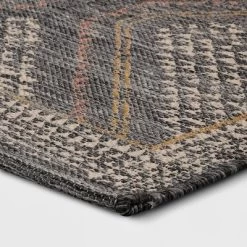 2'3"x3'9" Washable Tapestry Accent Rug Gray - Threshold™ -Best Homewares Store GUEST d24eb0e3 eb66 4a17 b8f9 3b2e373fe117