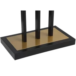 Possini Euro Design Acadia Modern Floor Lamp 71" Tall Black Warm Gold Metal 3 Light Frosted White Glass Globe Shade For Living Room Bedroom Office -Best Homewares Store GUEST d78a86d9 1d03 451e 81cf 22c711287c0d