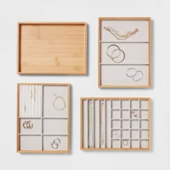 9" X 12" Stackable Bamboo Accessory Tray - Brightroom™ -Best Homewares Store GUEST da2b8ef9 62c5 4c85 92cb 2443da6dbc8b