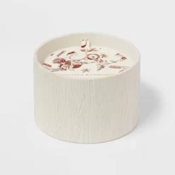 Textured Straight Side Ceramic Warm Cider & Cinnamon Candle White - Threshold™ 11 Textured Straight Side Ceramic Warm Cider & Cinnamon Candle White - Threshold™ -Best Homewares Store GUEST da89dd7c d841 4241 8aa7 4ee8dfc40781