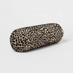 Bolster Jacquard Leopard Decorative Throw Pillow Black/Natural - Threshold™ 6 Bolster Jacquard Leopard Decorative Throw Pillow Black/Natural - Threshold™ -Best Homewares Store GUEST dab16562 3855 4d0f b6e7 31d393fbfc10