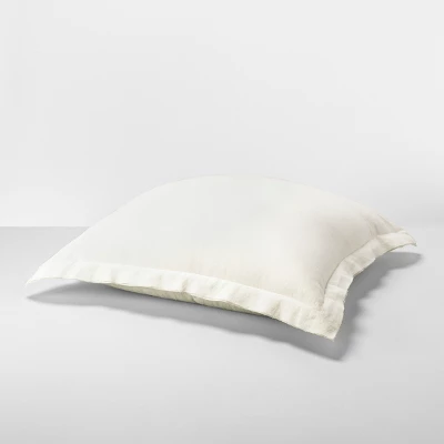 26"x26" Cotton & Linen Blend Euro Pillow - Hearth & Hand™ With Magnolia 3 26"x26" Cotton & Linen Blend Euro Pillow - Hearth & Hand™ With Magnolia