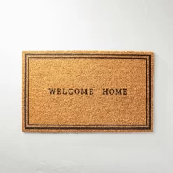 Welcome Home Coir Doormat Tan/Black - Hearth & Hand™ With Magnolia -Best Homewares Store GUEST e0df802f 5d22 49c4 8569 c660416bbdb1