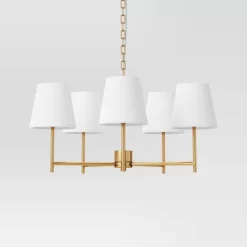 5 Arm Shaded Chandelier - Threshold™ -Best Homewares Store GUEST e5927df8 27d0 4939 bb95 f495fe88f184