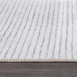 World Rug Gallery Contemporary Distressed Stripe Machine Washable Area Rug -Best Homewares Store GUEST ef69e4db e305 42f2 92c5 6b5cdc8bde8e