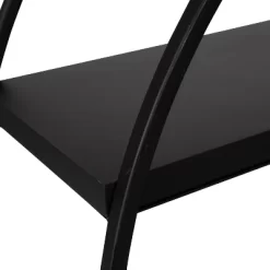 24" Diameter Sequoia Wood And Metal Round Wall Shelf - Kate & Laurel All Things Decor -Best Homewares Store GUEST f0b3043c 52f5 4a04 ae1f d77a4b839423