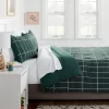 Grid Print Microfiber Reversible Comforter & Sheet Set Dark Green - Room Essentials™ 1 Grid Print Microfiber Reversible Comforter & Sheet Set Dark Green - Room Essentials™ -Best Homewares Store GUEST f2916d48 beca 4579 83de 73f308bcc6b6