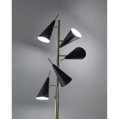 71.5" Owen Tree Lamp Black - Adesso -Best Homewares Store GUEST f37054b5 f358 45c6 94b5 b291713684b7