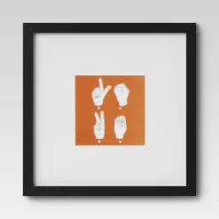 Set Of 9 Gallery Frame Set 10" X 10" Matted To 5" X 5" Black - Room Essentials™ -Best Homewares Store GUEST f789d878 5fd4 4ad1 974a e96f082d197a