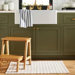 Break Stripe Handmade Area Rug Taupe/Cream - Hearth & Hand™ With Magnolia