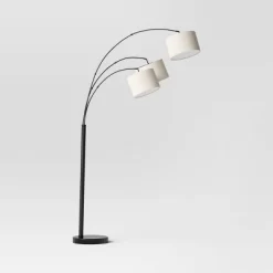 Avenal 3-Head Shaded Arc Floor Lamp Black - Threshold™ -Best Homewares Store GUEST fe123fcf 6ac6 48b7 bb18 feb836d7775f