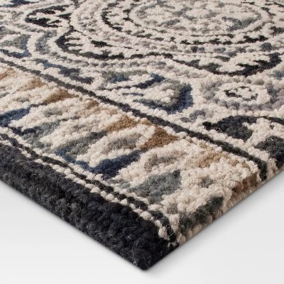 Floral Belfast Tufted Rug - Threshold 3 Floral Belfast Tufted Rug - Threshold
